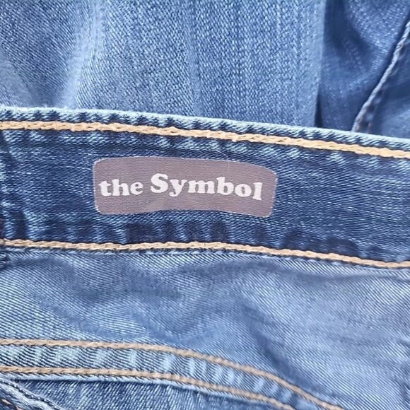 Adriano Goldschmied Men's 38x34 Blue Baggy The Symbol Wide Leg Faded Denim - Picture 7 of 8